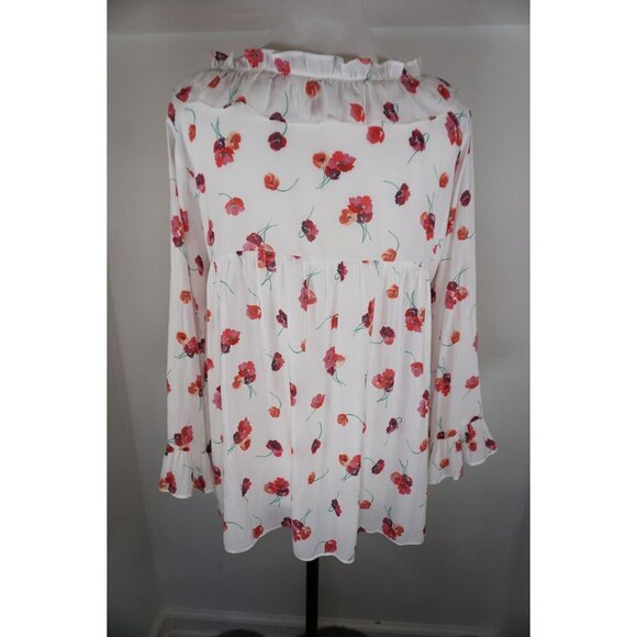 Gap Women's Floral Long-Sleeve Zen Top, Size S - Picture 8 of 15